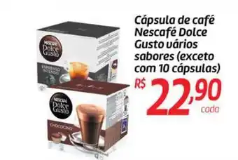 Comper Cápsula De Café Nescafé Dolce Gusto Vários Sabores oferta