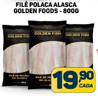 Dom Atacadista FILÉ POLACA ALASCA GOLDEN FOODS - 800G oferta