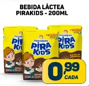 Dom Atacadista BEBIDA LÁCTEA PIRAKIDS-200ML oferta