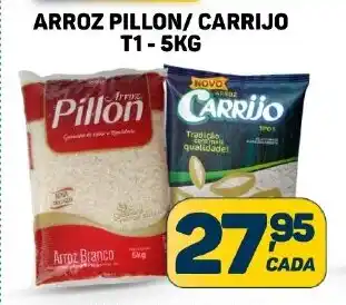 Dom Atacadista ARROZ PILLON/CARRIJO T1-5KG oferta