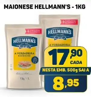 Dom Atacadista MAIONESE HELLMANN'S - 1KG oferta