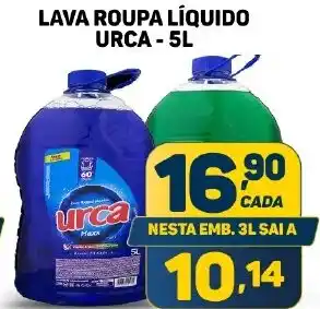 Dom Atacadista LAVA ROUPA LÍQUIDO URCA-5L oferta