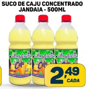 Dom Atacadista SUCO DE CAJU CONCENTRADO JANDAIA- 500ML oferta