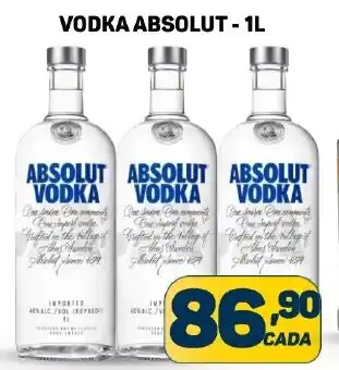 Dom Atacadista VODKA ABSOLUT - 1L oferta