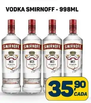 Dom Atacadista VODKA SMIRNOFF-998ML oferta