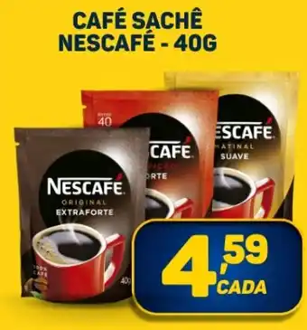 Dom Atacadista CAFÉ SACHÊ NESCAFÉ-40G oferta