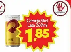 Cerveja skol lata 269m