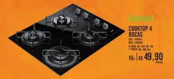 Cooktop 4 Bocas Consul