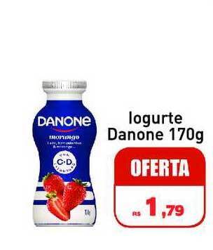 Tonin Superatacado Iogurte Danone 170g oferta
