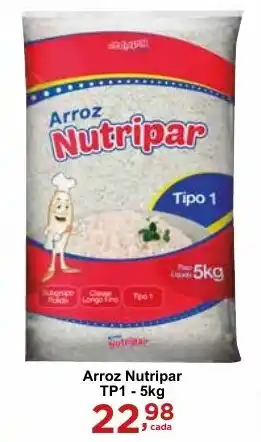 Rossi Supermercado Arroz Nutripar TP1 - 5kg oferta