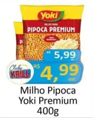 Rede Krill Milho Pipoca Yoki Premium 400g oferta