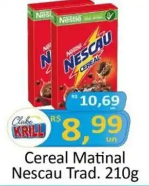 Rede Krill Cereal Matinal Nescau Trad. 210g oferta
