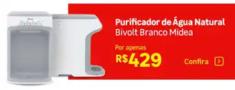 Leroy Merlin Purificador de Água Natural Bivolt Branco Midea oferta