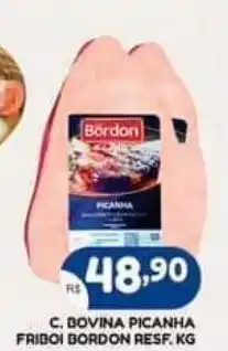 Bramil Supermercados C. BOVINA PICANHA FRIBOI BORDON RESF. KG oferta