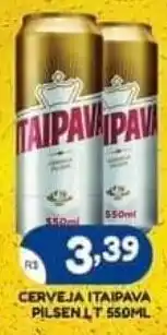 Bramil Supermercados CERVEJA ITAIPAVA PILSEN LT 550ML oferta