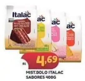 Bramil Supermercados MIST.BOLO ITALAC SABORES 400G oferta