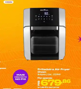 Casa e Vídeo Fritadeira Air Fryer Oven oferta