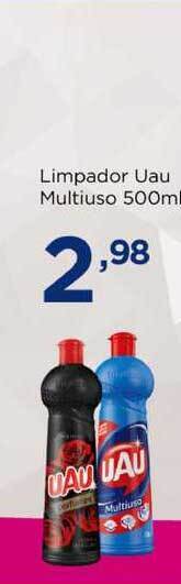 Apoio Mineiro Limpador Uau Multiuso 500ml oferta