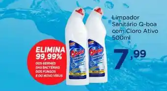 Apoio Mineiro Limpador Sanitário Q Boa Com Cloro Ativo 500ml oferta
