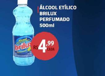 Extrabom Supermercados álcool Etílico Brilux Perfumado 500ml oferta