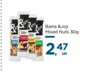 Super São Luiz Barra & Joy Mixed Nuts 30g oferta