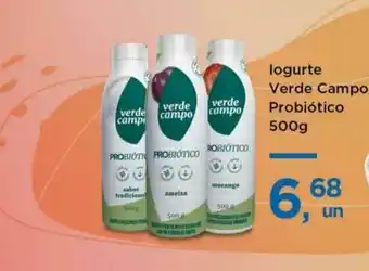 Iogurte Verde Campo Probiótico 500g