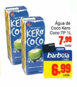 Barbosa Supermercados Agua de Coco Kero Coco Tp 1L oferta