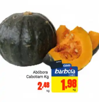 Barbosa Supermercados Abobora Cabotiam 1kg oferta