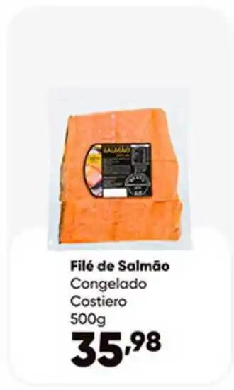 Zaffari Filé De Salmão Congelado Costiero 500g oferta