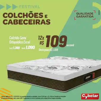 Cybelar Colchão Semi Ortopédico Excel oferta
