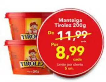 Manteiga Tirolez 200g