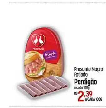 Muffato Presunto Magro Fatiado Perdigão 100g oferta