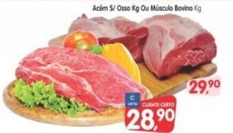 Cercadão Acem s/ Osso 1kg ou Musculo Bovino 1kg oferta