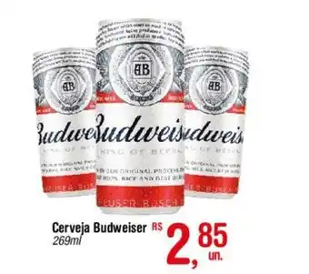 Cerveja Budweiser 269ml