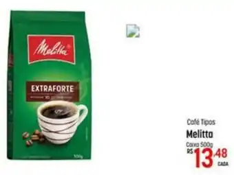Muffato Cafe Tipos Melitta caixa 500g oferta