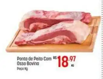 Muffato Ponta de Peito Com Osso Bovina Peca kg oferta