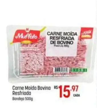 Muffato Carne Moida Bovina Resfriado Bandeja 500g oferta