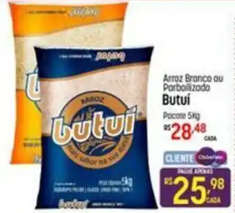 Muffato Arroz Branco ou Parboilizado Butui Pocone 5kg oferta