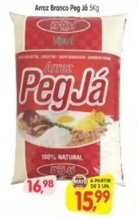 Cercadão Arroz Branco Peg Ja 5kg oferta
