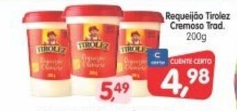 Cercadão Requeijao Tirolez Cremoso Trad. 200g oferta