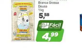 Arena Atacado Branca Grossa Deusa 1kg oferta