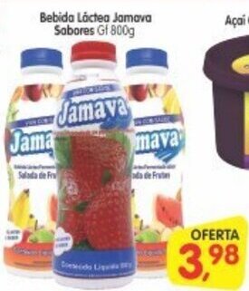 Cercadão Bebida Lactea Jamava Sabores 800g oferta