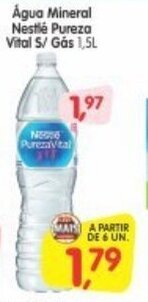 Cercadão Agua Mineral Nestle Pureza Vital s/ Gas 1.5L oferta