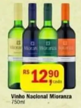 Ultrabox Vinho Nacional Mioranza 750ml oferta