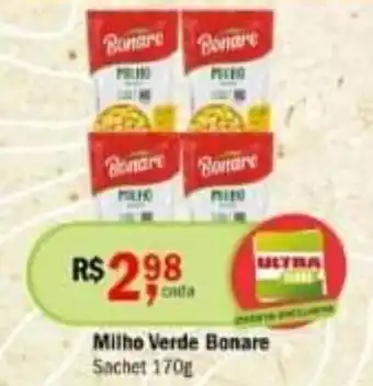 Ultrabox Milho Verde Bonare Sachet 170g oferta