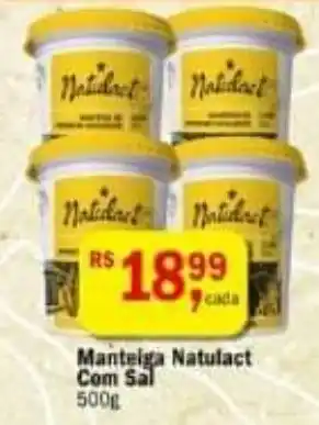 Ultrabox Manteiga Natulact Com Sal 500g oferta