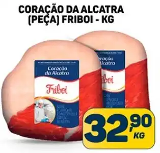 Dom Atacadista CORAÇÃO DA ALCATRA (PEÇA) FRIBOI - KG oferta