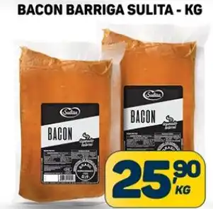 Dom Atacadista BACON BARRIGA SULITA - KG oferta