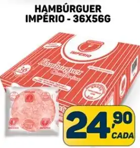 Dom Atacadista HAMBÚRGUER IMPÉRIO -36X56G oferta
