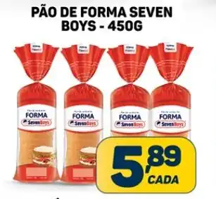 Dom Atacadista PÃO DE FORMA SEVEN BOYS-450G oferta